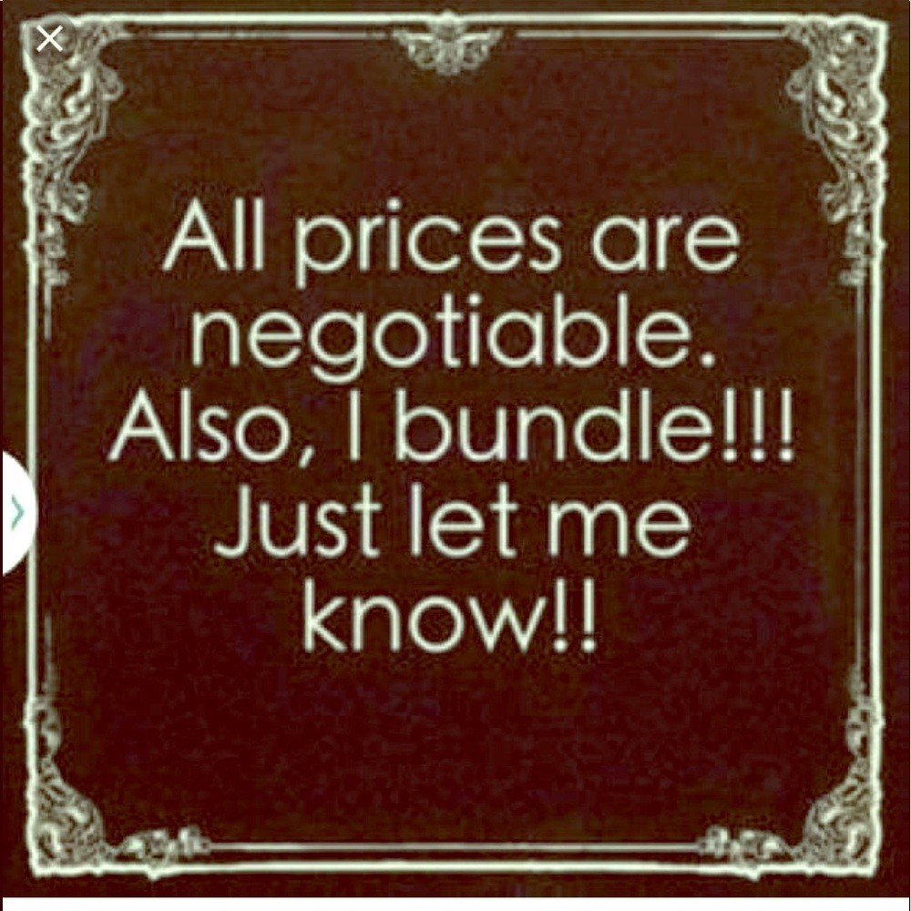 Reasonable offers accepted 😊